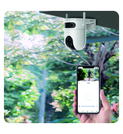 ezviz h9c dual lens outdoor security camera 3k 3k 5